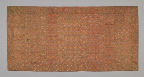 Kesa, Edo period (1615–1868), late 18th century, Japan, 110.8 x 221.9 cm (43 5/8 x 87 3/8 in.)
