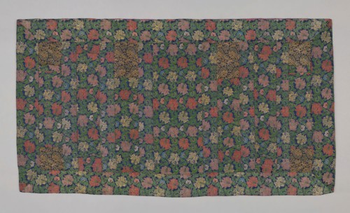 Kesa, Meiji period (1868–1912), 1870/80, Japan, Silk, 108.3 x 195.9 cm (42 5/8 x 77 1/8 in.)