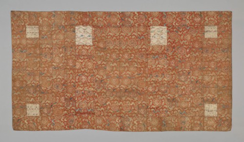 Kesa, Meiji period (1868–1912), late 19th century, Japan, Paris, Place de Châtelet, 1854/55,