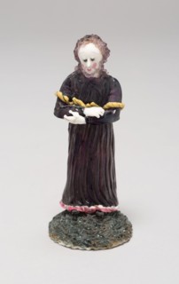 Man with Arms Crossed in Front, 1700/50, Nevers, France, Glass, lampwork (verre de Nevers), metal