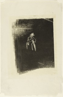 Man Resting On His Spade, n.d., Jean François Millet, French, 1814-1875, France, Woodcut on ivory