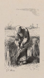 Woman Pulling Flax, 1853, after drawing made in 1852, Jacques Adrien Lavieille (French, 1818-1862),
