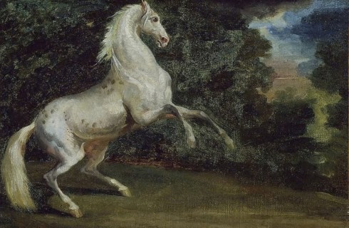 Prancing Horse, 1808/12, Jean Louis André Théodore Géricault,  follower of, French, 1791-1824,