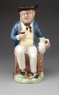 Rodney’s Sailor Toby Jug, 1780/90, Ralph Wood, English, 1748-95, England, Burslem, Staffordshire,