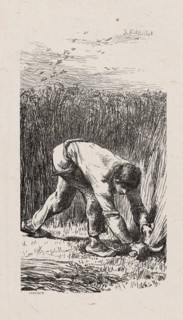 Reaper, 1853, after drawing made in 1852, Jacques Adrien Lavieille (French, 1818-1862), after Jean