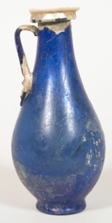 Jug, 3rd/4th century AD, Roman, Eastern Mediterranean, Syria, Glass, blown technique, 16.5 × 7.7 ×