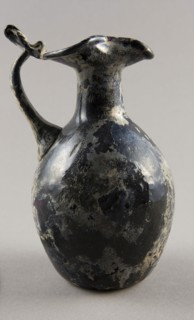 Pitcher, 4th century AD, Roman, Levant or Syria, Syria, Glass, blown technique, 15 × 9.5 × 8 cm (5