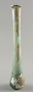 Bottle, 2nd/4th century AD, Roman, Levant or Syria, Syria, Glass, blown technique, H. 15.9 cm (61/4