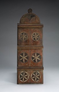 Spoon Rack, 1730/75, American, 18th century, Probably Connecticut, United States, Yellow poplar, 55