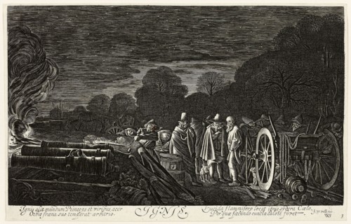 Fire, plate four from The Four Elements, 1622, Jan van de Velde II (Dutch, c.1593-1641), after