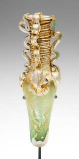 Bottle, 4th/6th century AD, Late Roman or early Byzantine, coast of Syria or Palestine,
