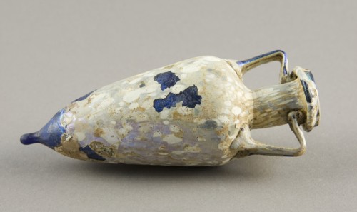 Amphora (Storage Jar), 1st/2nd century AD, Roman, Levant or Syria, Syria, Glass, blown technique,
