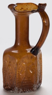 Pilgrimage Jug with Christian Symbols, 578–636 AD, Byzantine, Jerusalem, Jerusalem, Latin Kingdom