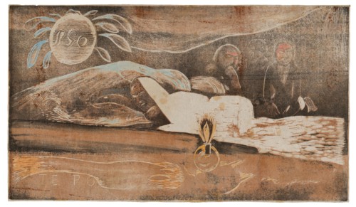 Te po (The Night) from the Noa Noa Suite, 1893/94, Paul Gauguin, French, 1848-1903, France,