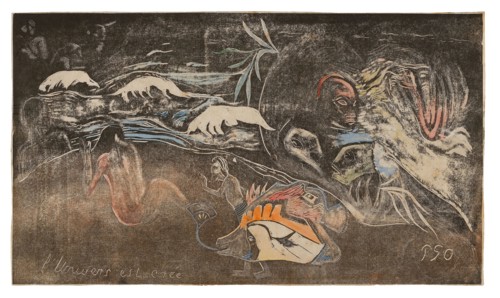 L’univers est créé (The Universe Is Being Created), from the Noa Noa Suite, 1893/94, Paul Gauguin,