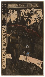 Nave nave fenua (Delightful Land), from the Noa Noa Suite, 1893/94, Paul Gauguin, French,
