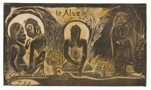 Te atua (The God) from the Noa Noa Suite, 1893/94, Paul Gauguin, French, 1848-1903, France,
