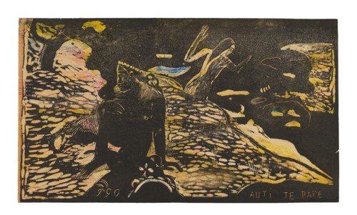Auti te pape (Women at the River), from the Noa Noa Suite, 1893/94, Paul Gauguin, French,
