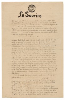 Le sourire: Journal sérieux, Nov. 1899, 1899, Paul Gauguin, French, 1848-1903, France, Mimeograph