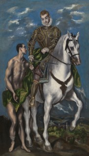 Saint Martin and the Beggar, 1597/1600, El Greco (Domenikos Theotokopoulos), Greek, active in