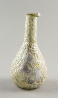 Bottle, 1st/3rd century AD, Ancient Mediterranean, Mediterranean Region, Glass, blown technique, 12