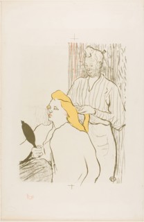 The Hairdresser, Program for the Théâtre Libre, 1893, Henri de Toulouse-Lautrec, French, 1864-1901,