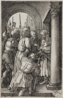 Christ Before Pilate, from The Engraved Passion, 1512, published 1513, Albrecht Dürer, German,