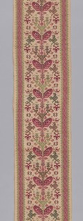 Panel (For a Bed Curtain), 17th century, Greece, Dodecanese Islands, Patmos, Pátmos, Linen, plain