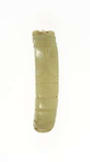 Composite insect pendant, Shang period, 13th–11th century B.C., China, Jade, 6.03 × 2.54 × .95 cm