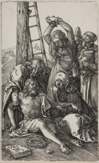 Lamentation of Christ, from The Engraved Passion, 1507, published 1513, Albrecht Dürer, German,