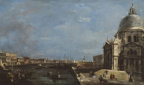 The Grand Canal, Venice, c. 1760, Francesco Guardi, Italian, 1712–1793, Italy, Oil on canvas, 73 ×