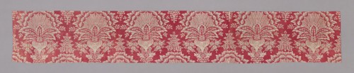 Panel, c. 1830, France, Cotton, plain weave, block printed, 40 × 253.7 cm (15 3/4 × 99 7/8 in.)