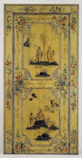 Door, c. 1750, Design attributed to Giovanni Domenico Tiepolo (Italian, 1727–1804), Italy, Venice,