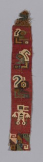 Fragment (Band), A.D. 800/1100, Provincial Wari, Probably central or south coast, Peru, Peru,