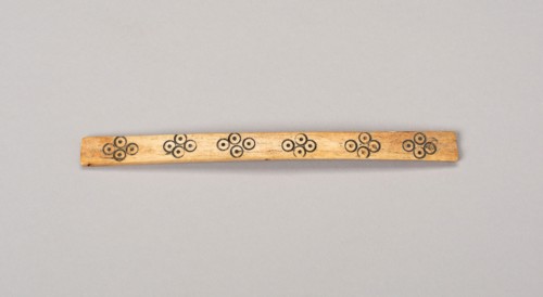 Balance-Beam Scale with Incised Circles in Diamond Pattern, A.D. 500/800, Possibly Nazca, South