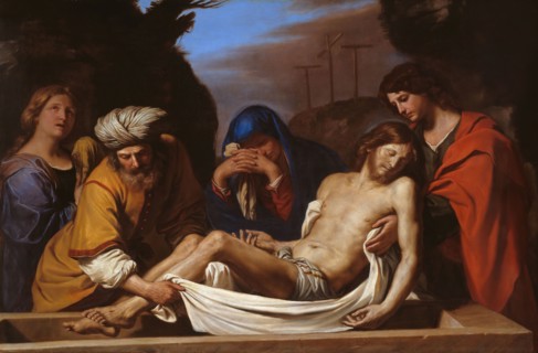 The Entombment, c. 1656, Guercino (Giovanni Francesco Barbieri), Italian, 1591-1666, Italy, Oil on