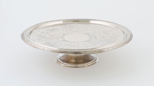 Footed Salver, 1683/84, Possibly John Sutton, English, active 1667-c. 1708, England, Silver, 9.7 ×
