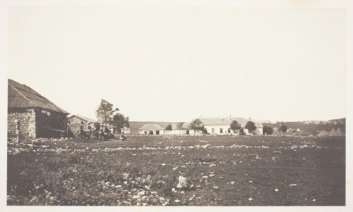 The British Headquarters, 1855, Roger Fenton, English, 1819–1869, England, Salted paper print, from