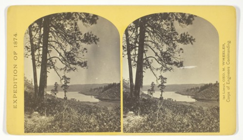 Lagunas Caballo, or Horse Lakes, 14 miles, N. W. from Tierra Amarilla, New Mexico. The water of the