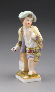 July, c. 1770, Germany, Berlin, Berlin, Hard-paste porcelain, polychrome enamels, and gilding, H.