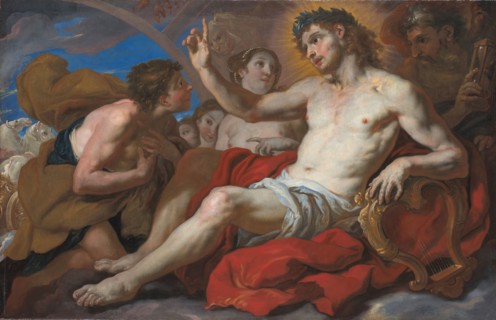 Apollo Granting Phaeton Permission to Drive the Chariot of the Sun, 1690/95, Johann Michael