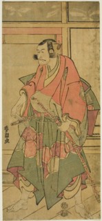 Ichikawa Danjuro VI, c. 1792/93, Katsushika Hokusai ?? ??, Japanese, 1760-1849, Japan, Color
