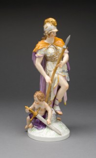 Figure of Bravery (Herzhaftigkeit), c. 1775/80, Berlin Porcelain Manufactory (Königliche