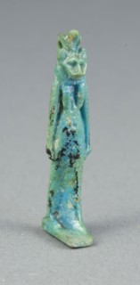 Amulet of the Goddess Sekhmet, New Kingdom–Third Intermediate Period (about 1050–664 BC), Egyptian,