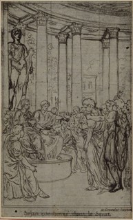 Study for an illustration in Tacitus Tibère, ou Les Six Premiers Livres des Annales, Book V, Vol.