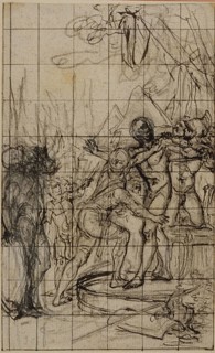 Enlarged Study for an illustration in Tacitus Tibère, ou Les Six Premiers Livres des Annales, Book