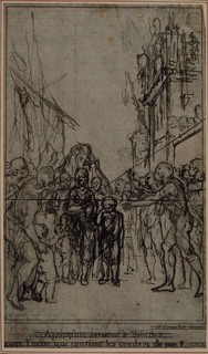 Study for an illustration in Tacitus Tibère, ou Les Six Premiers Livres des Annales, Book III, Vol.
