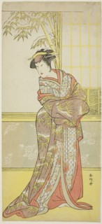 The Actor Sanogawa Ichimatsu III in a Female Role, Possibly Masago Gozen in the Play Keisei Azuma