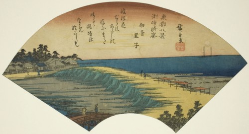 Clearing Weather at Susaki (Susaki seiran), from the series Eight Views of the Eastern Capital