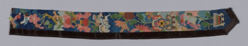 Band or Border (from Woman’s Garment), 1875/1900, China, 7.9 × 62 cm (3 1/8 × 24 3/8 in.)